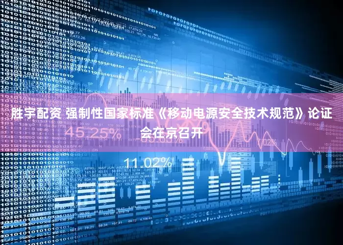胜宇配资 强制性国家标准《移动电源安全技术规范》论证会在京召开